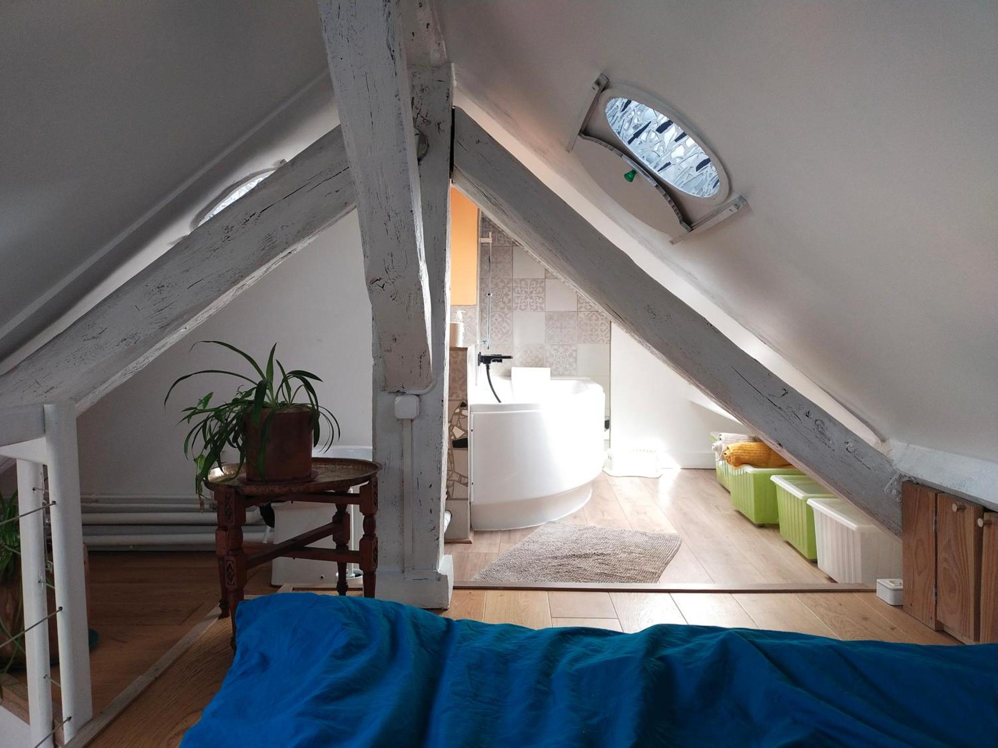 Studio Sous Les Toits Et Mezzanine - Vincennes Esterno foto