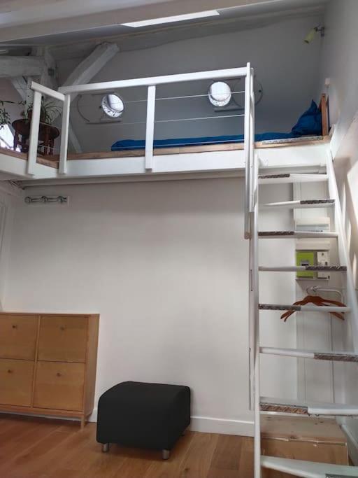 Studio Sous Les Toits Et Mezzanine - Vincennes Esterno foto
