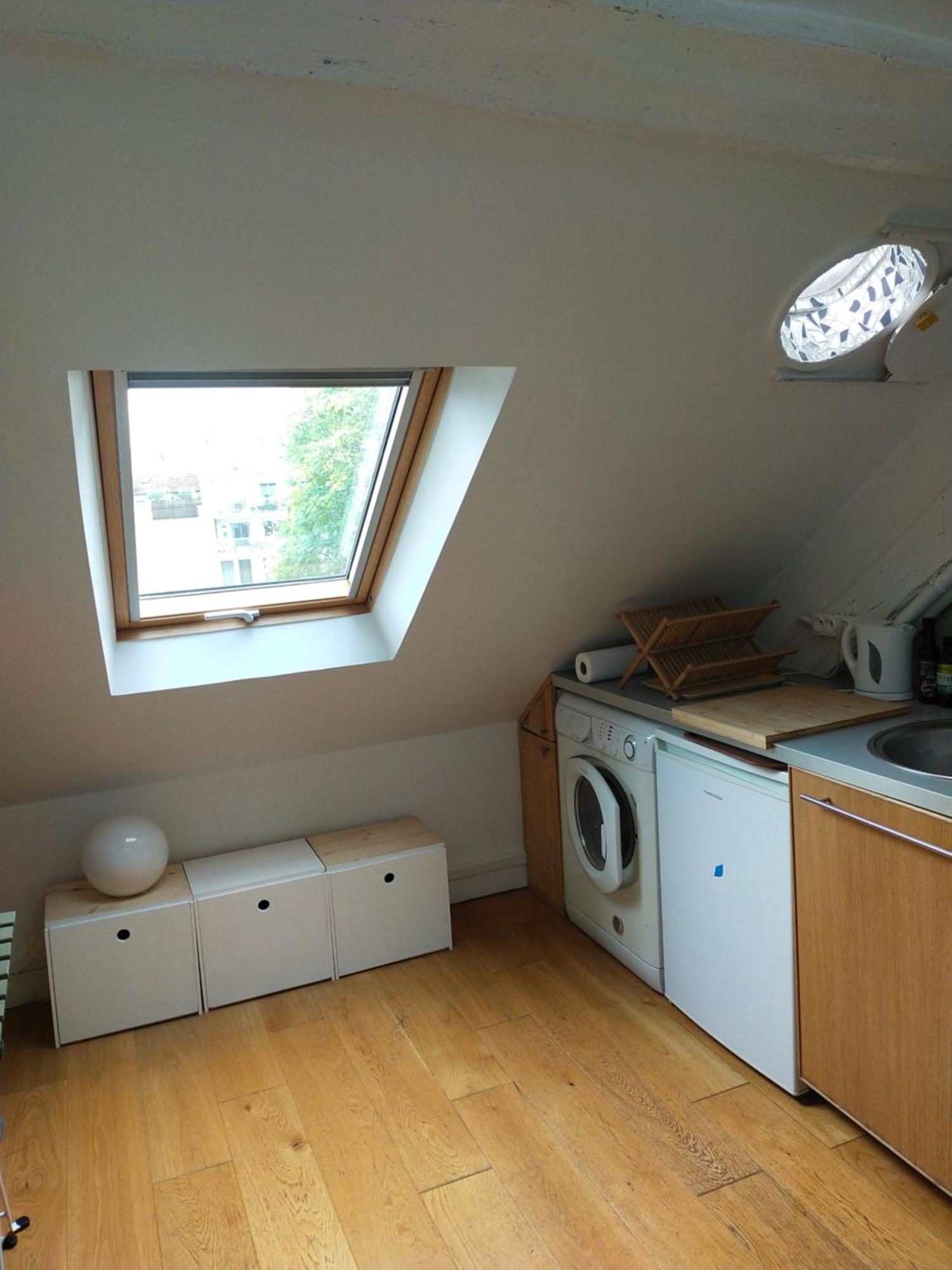 Studio Sous Les Toits Et Mezzanine - Vincennes Esterno foto